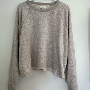 Aerie Distressed sweatshirt